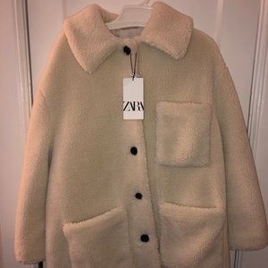 Fuzzy Zara winter coat